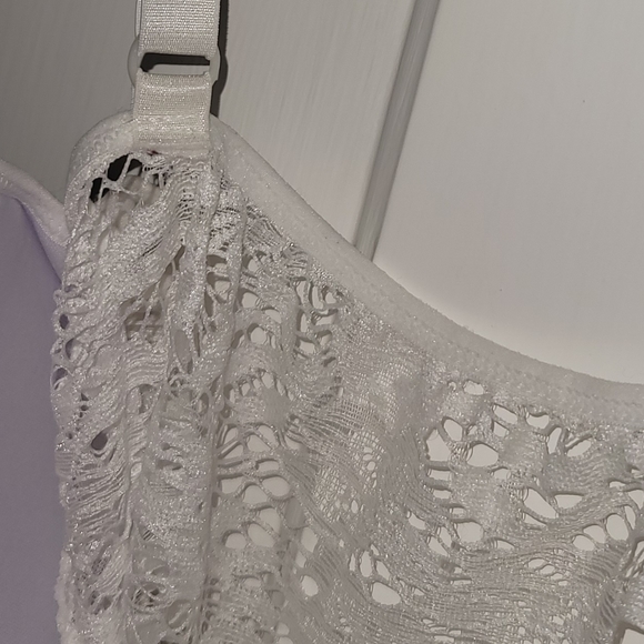 Ohyeahlady white one piece lingerie NWOT - Picture 12 of 13